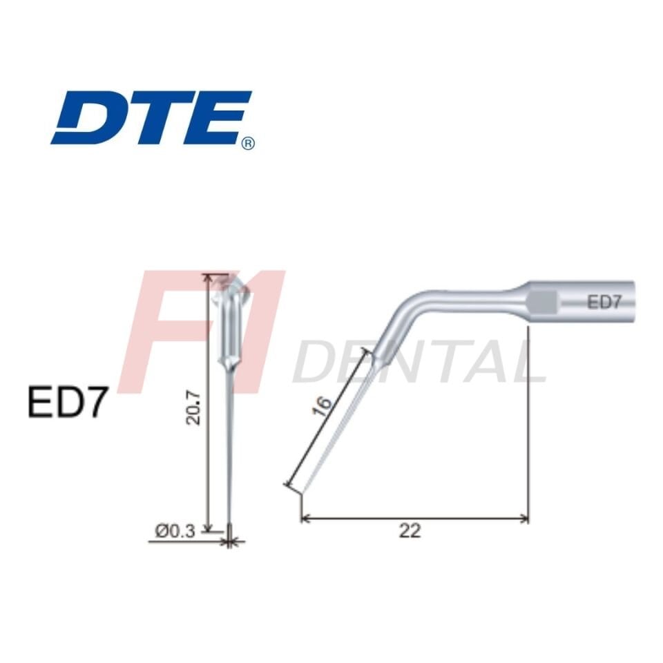 DTE Kavitron Ucu Endodonti ED7 - (Dte,Nsk,Satalec Uyumlu)