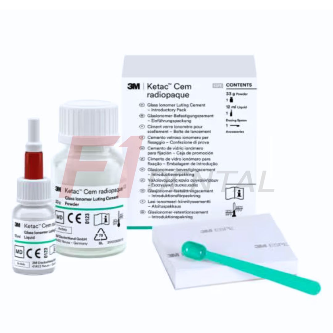 3M Ketac Cem Radyopak Cam İyonomer Daimi Simantasyon Materyali Başlangıç Seti