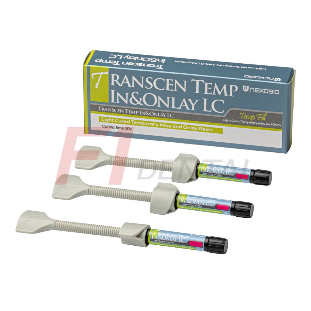 Nexobio Transcen Temp In & Onlay LC Geçici Dolgu 3x2,5 gr