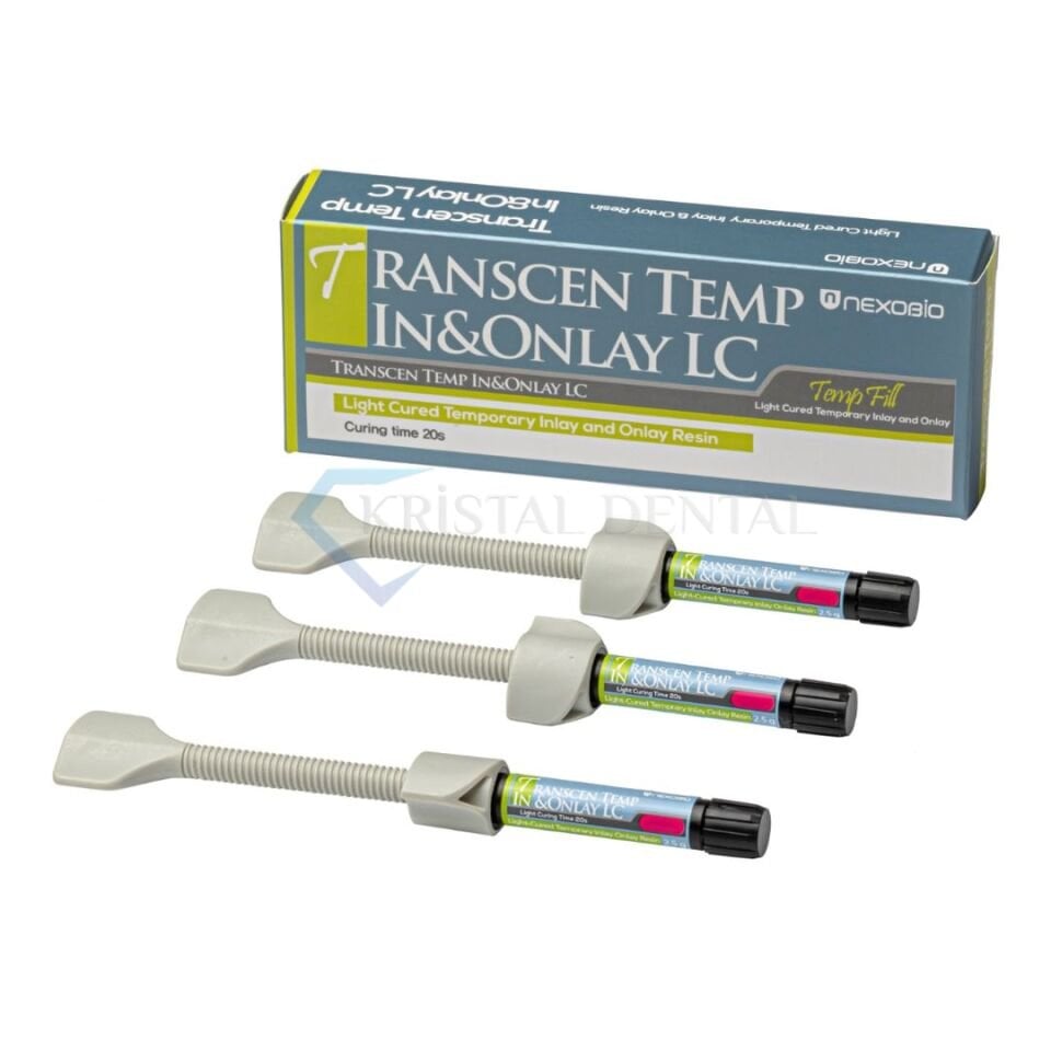Nexobio Transcen Temp In & Onlay LC Geçici Dolgu 3x2,5 gr