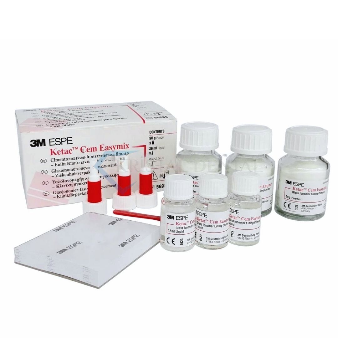 3M Ketac Cem Easymix 3'lü Set - Cam İyonomer Siman