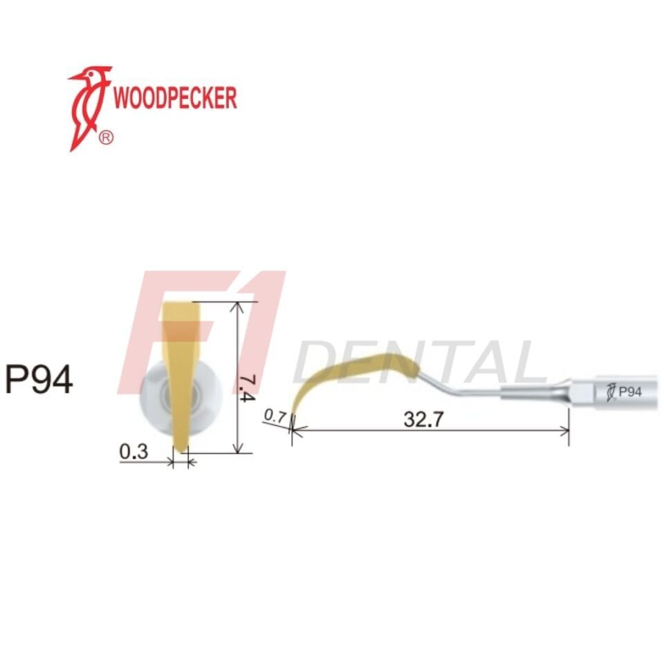 Woodpecker Kavitron İmplant Temizleme Ucu P94 - (Woodpecker,Ems,Mectron,WH Uyumlu)