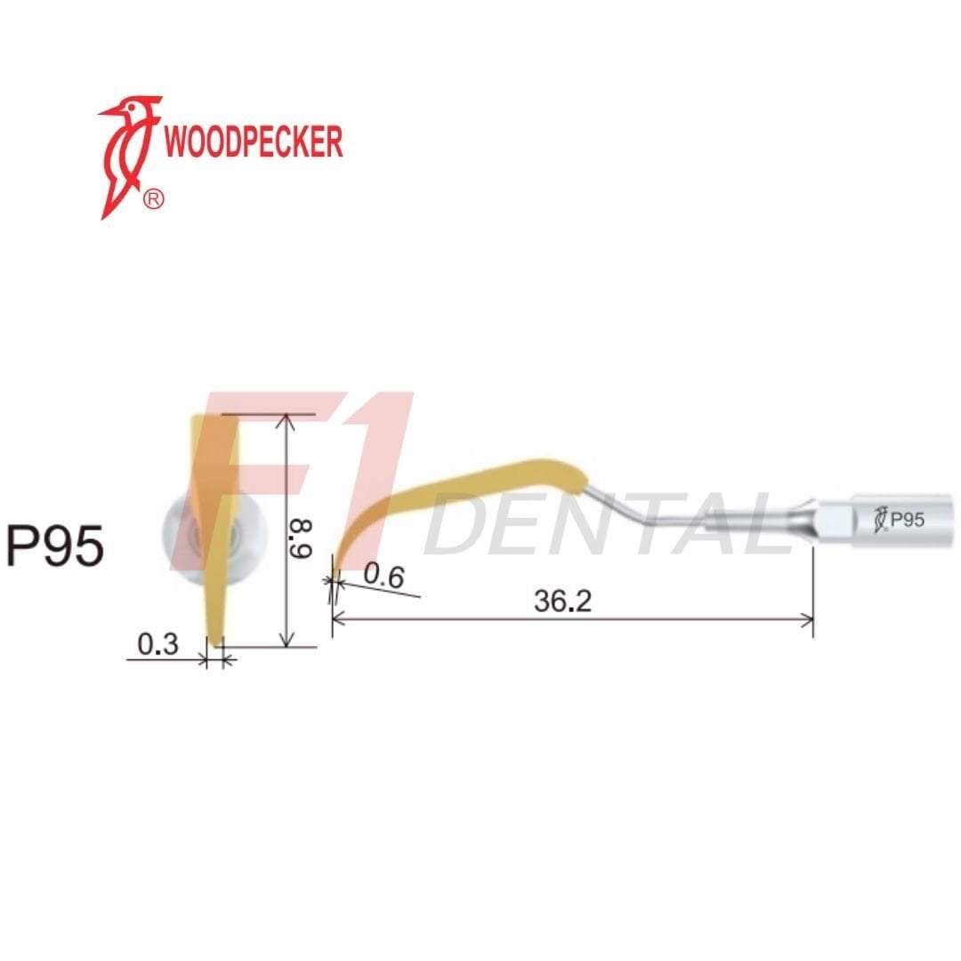 Woodpecker Kavitron İmplant Temizleme Ucu P95 - (Woodpecker,Ems,Mectron,WH Uyumlu)