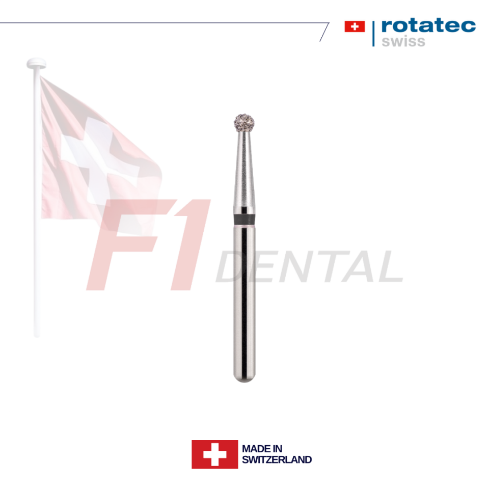 Rotatec Swiss Elmas Frez Rond - 001/801