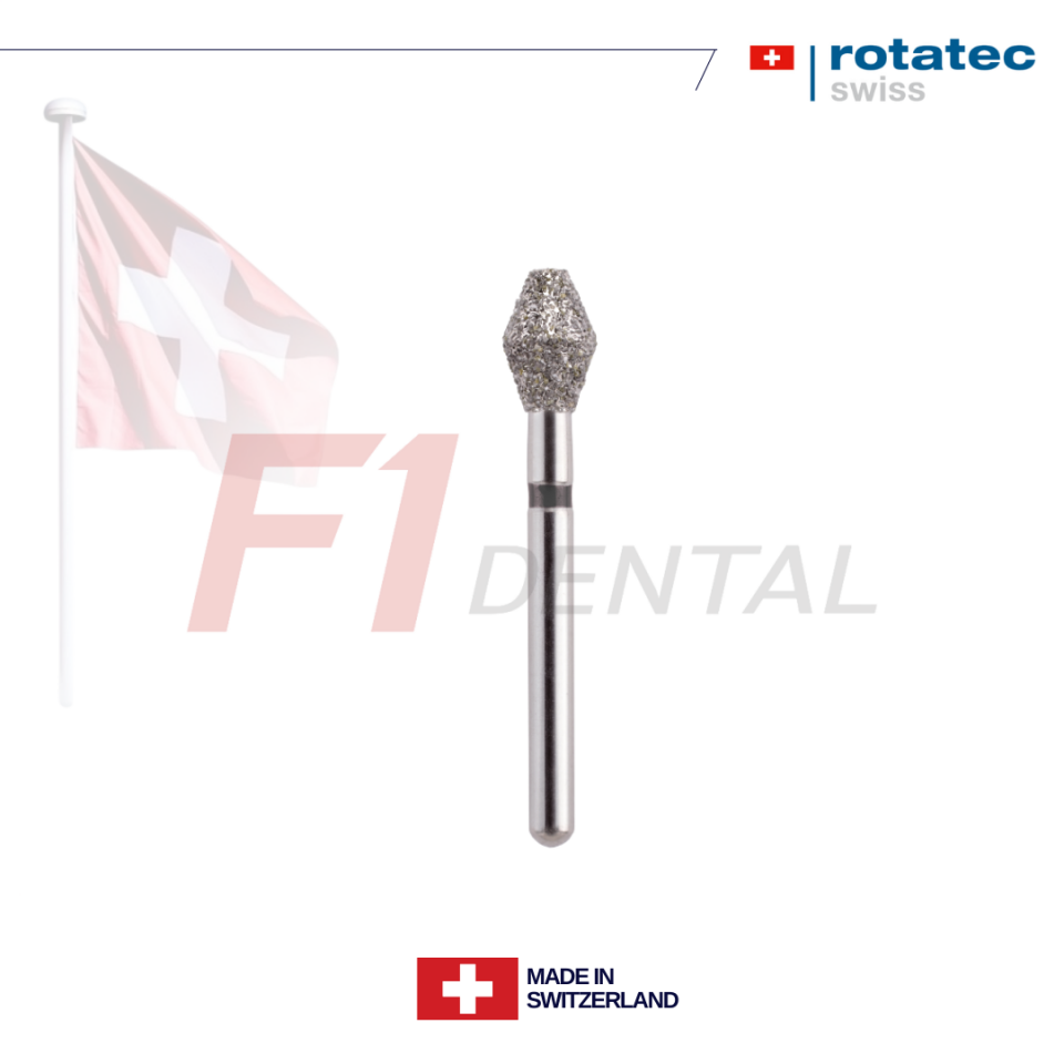 Rotatec Swiss Elmas Frez Barrel - 038/811S
