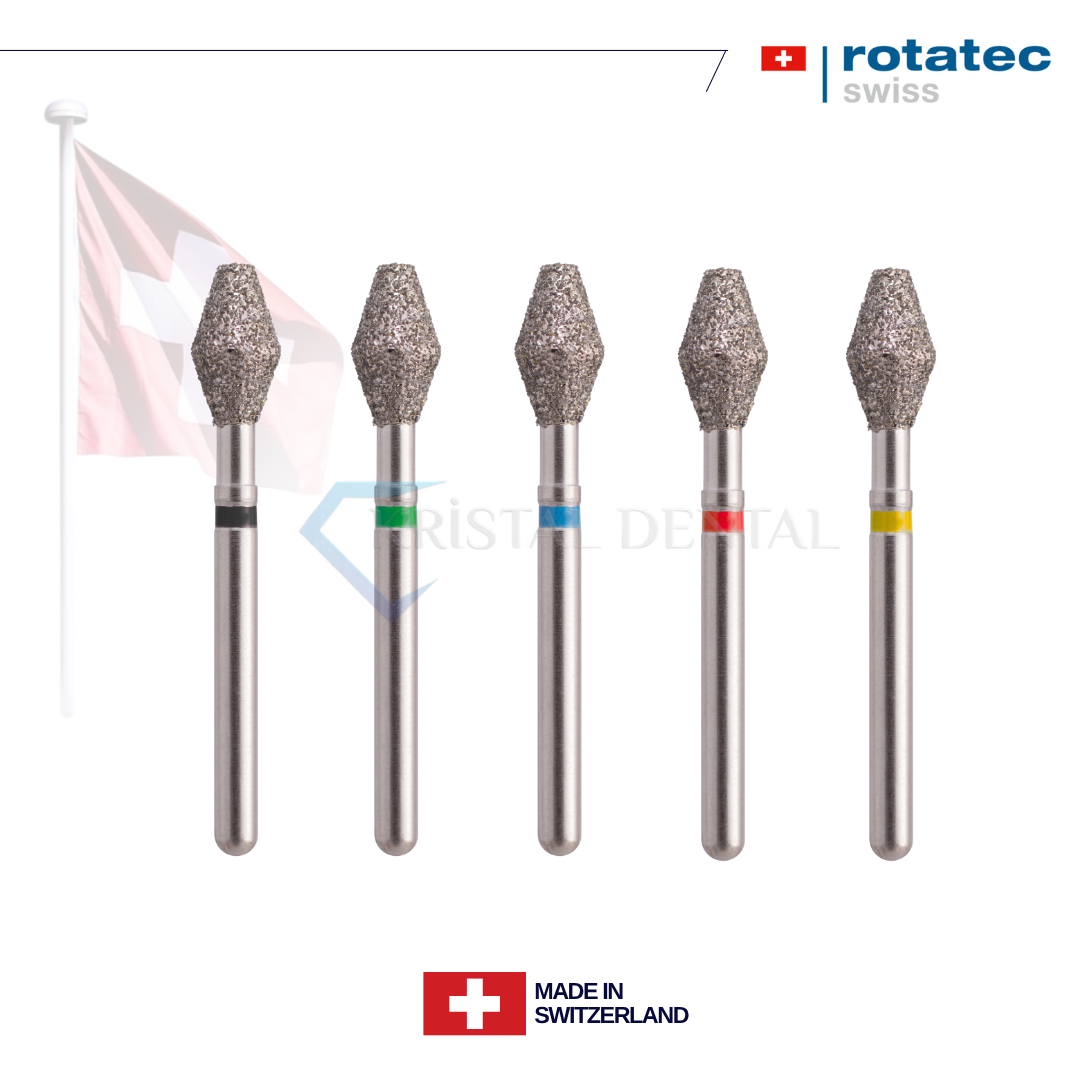 Rotatec Swiss Elmas Frez Barrel - 039/811