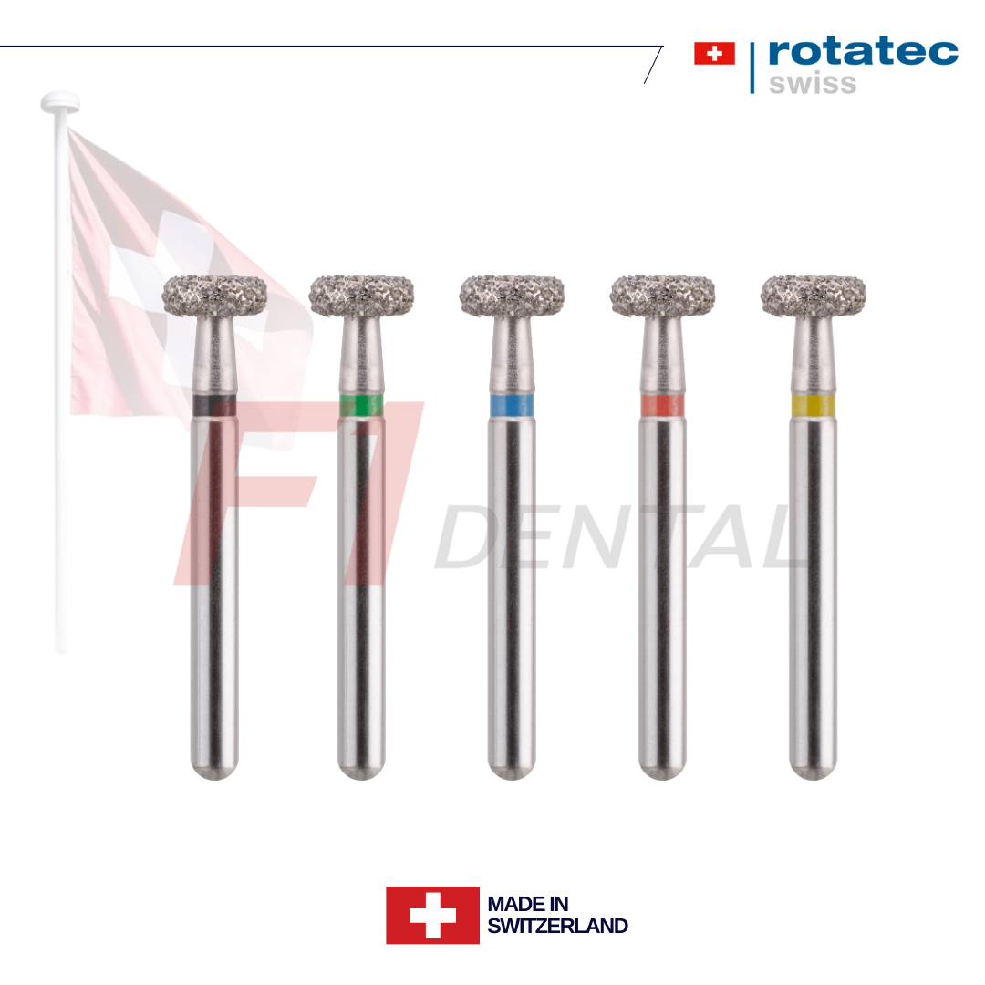 Rotatec Swiss Elmas Frez Wheel Rond - 067/909