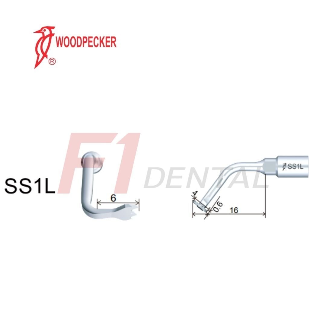 Woodpecker Ultrasurgery Osteotomy Piezo Ucu SS1L - (Woodpecker,Satalec Uyumlu)