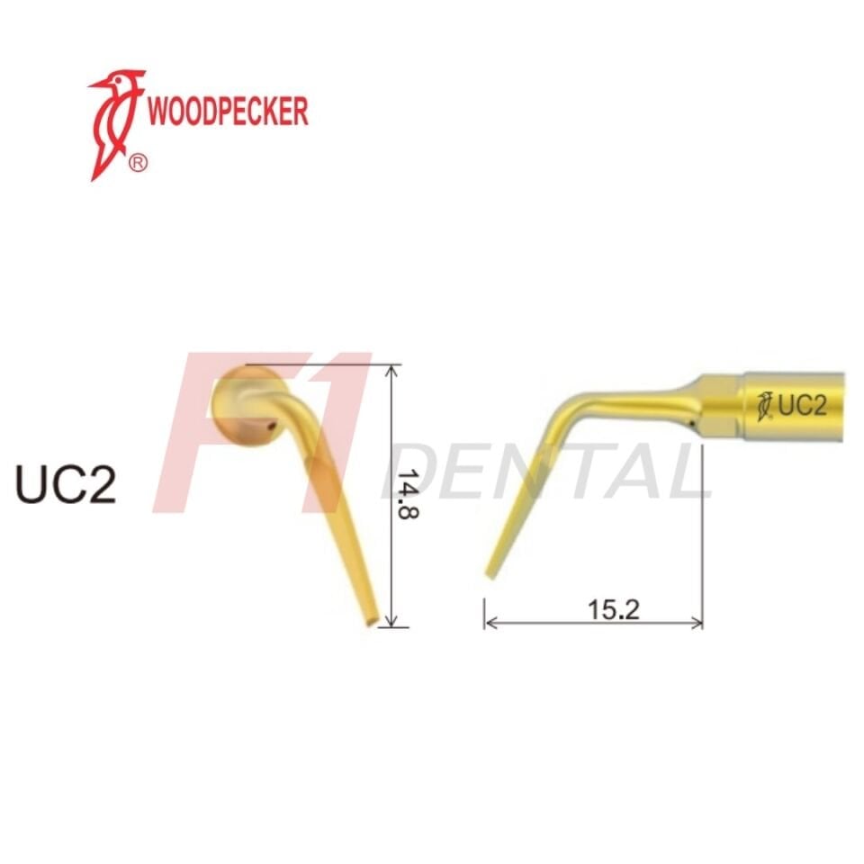 Woodpecker Ultrasurgery Exelcymosis Piezo Ucu UC2 - (Woodpecker,Satalec Uyumlu)