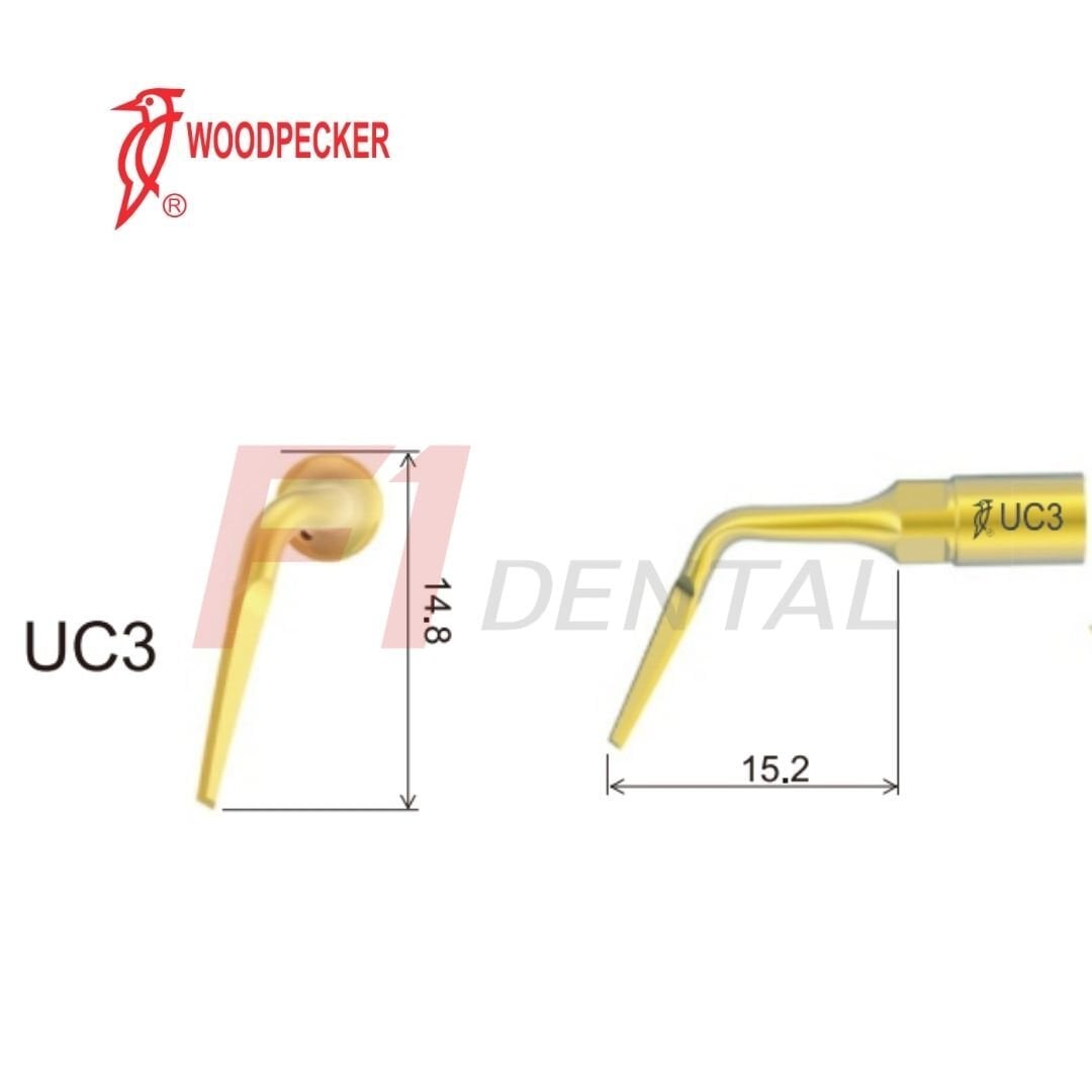 Woodpecker Ultrasurgery Exelcymosis Piezo Ucu UC3 - (Woodpecker,Satalec Uyumlu)