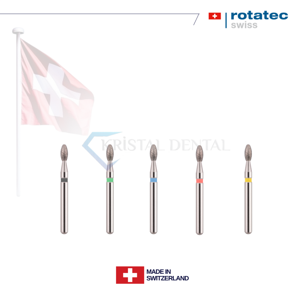 Rotatec Swiss Elmas Frez Egg - 277/379