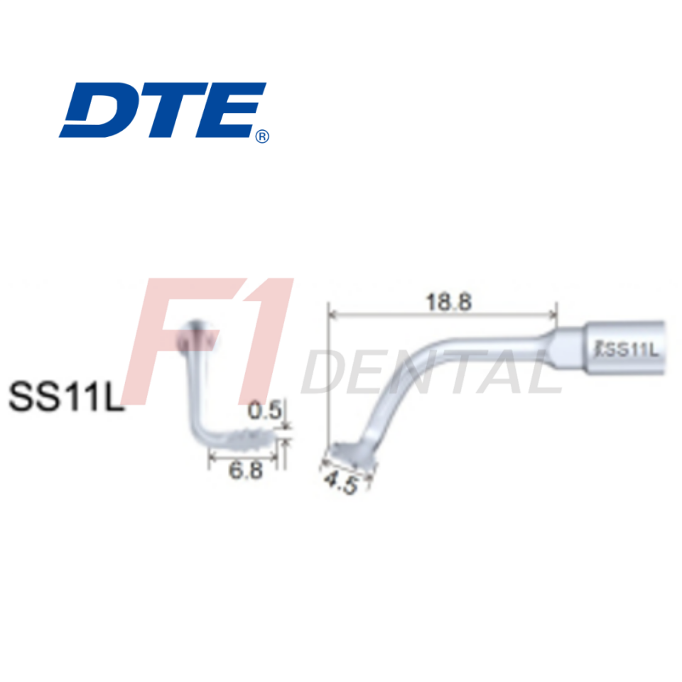DTE  Ultrasurgery Bone Surgery Piezo Ucu SS11L - (Dte,Nsk,Satalec Uyumlu)