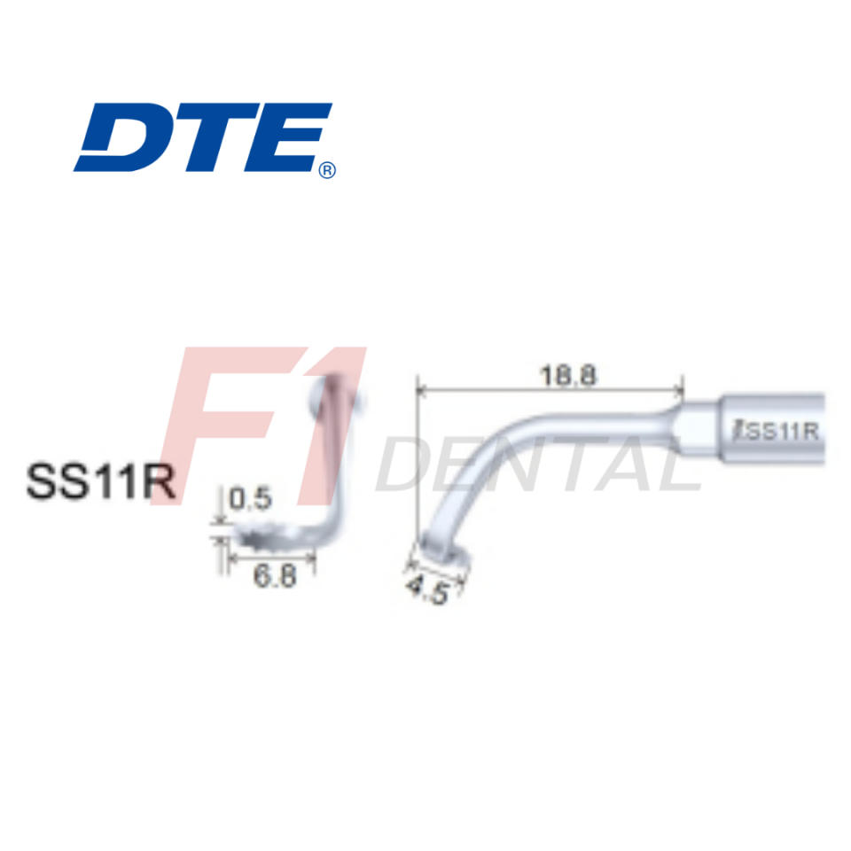 DTE  Ultrasurgery Bone Surgery Piezo Ucu SS11R - (Dte,Nsk,Satalec Uyumlu)