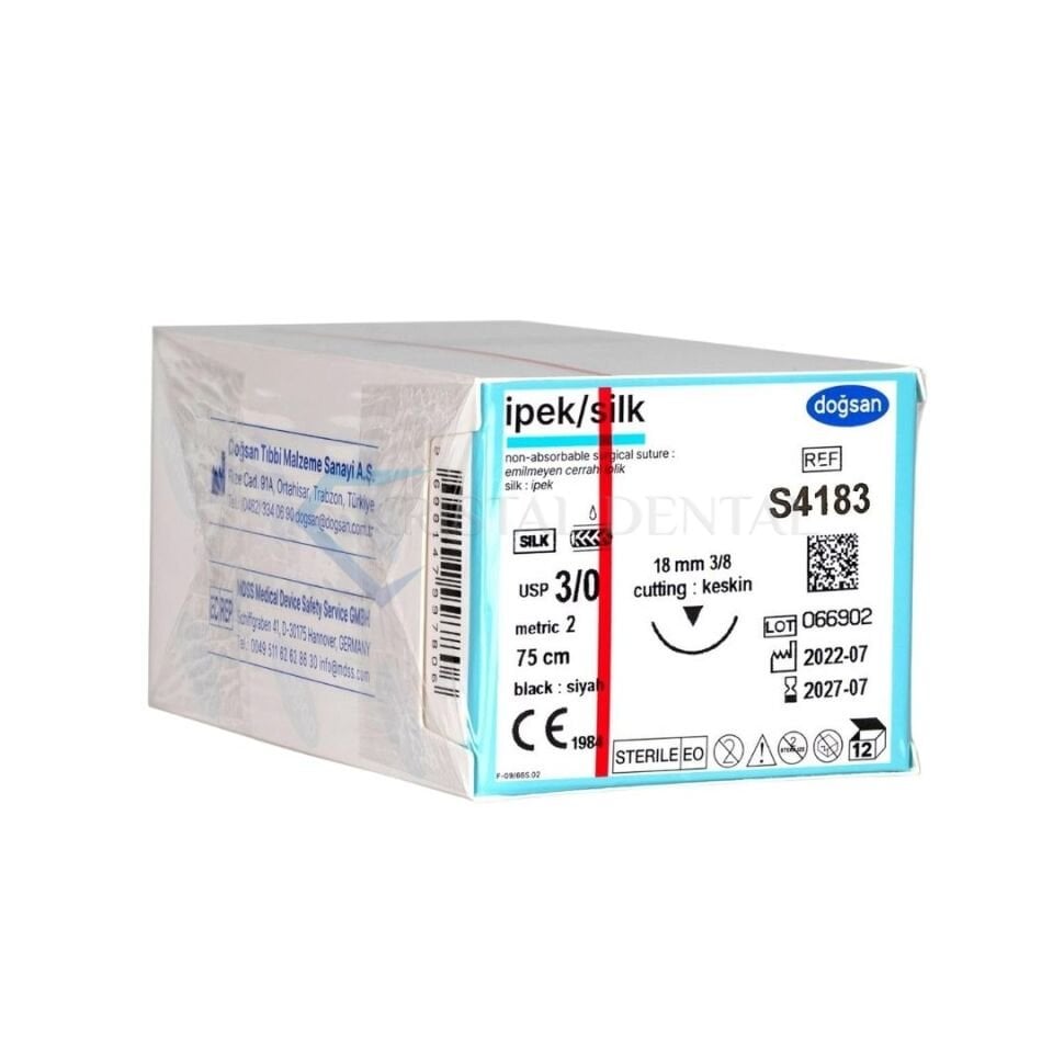 Doğsan İpek/Silk Emilemeyen Sütur