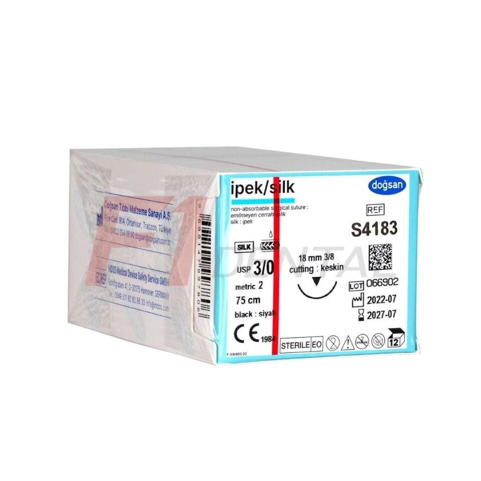 Doğsan İpek/Silk Emilemeyen Sütur