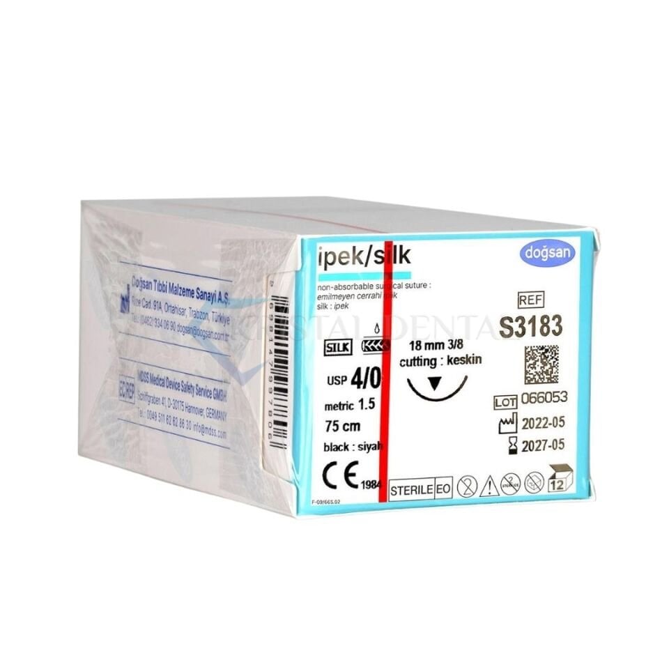 Doğsan İpek/Silk Emilemeyen Sütur