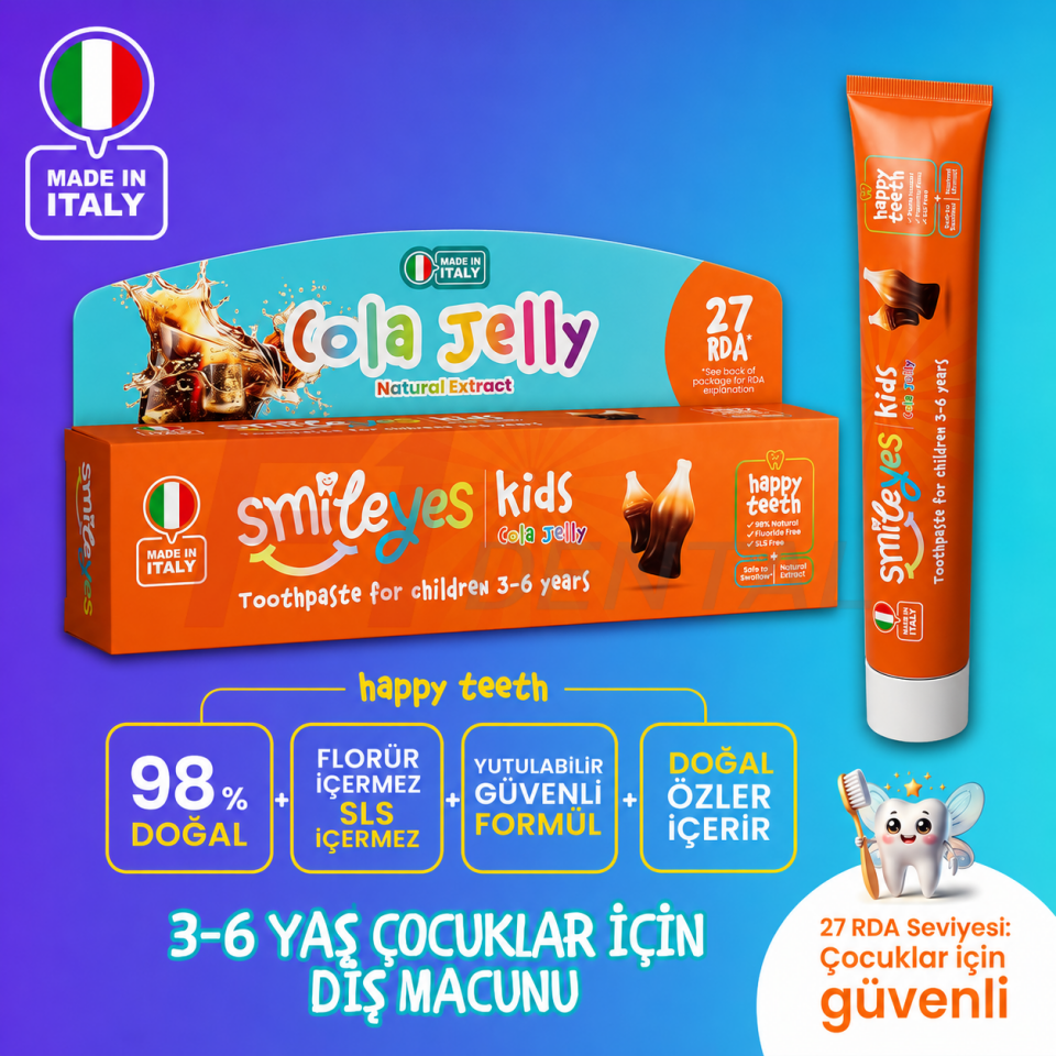 Smileyes Diş Macunu Kids 3-6 Yaş 50 ML
