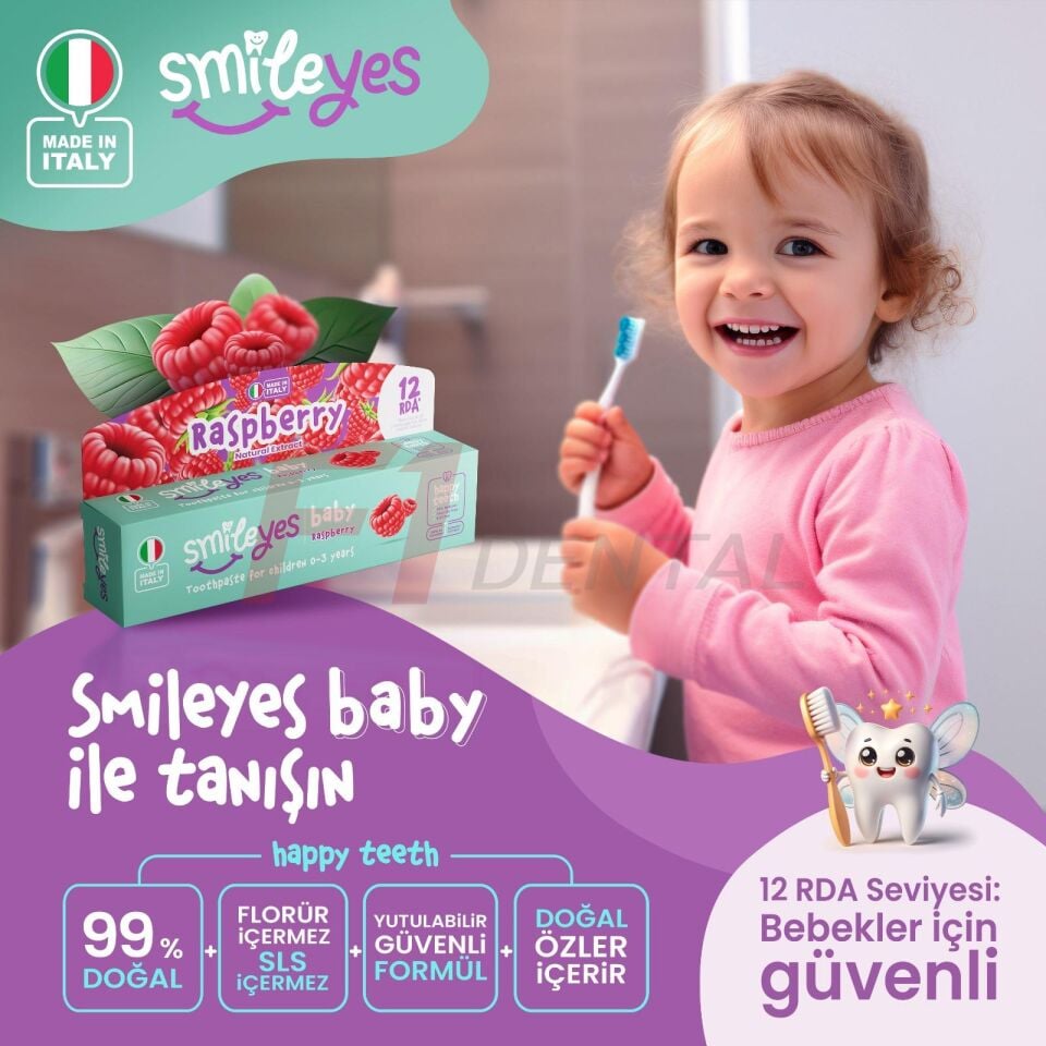 Smileyes Diş Macunu Baby  0-3 Yaş