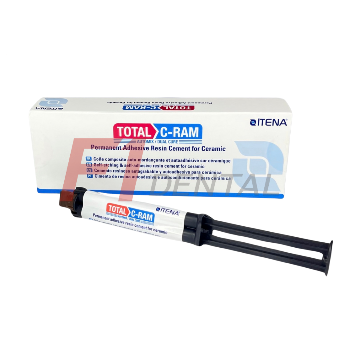 İtena Total C-Ram Dual Cure Rezin Siman (Special Ceramic) SKT: 2026.08