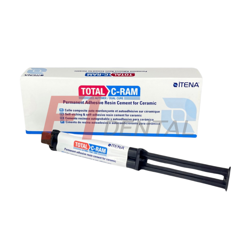 İtena Total C-Ram Dual Cure Rezin Siman (Special Ceramic) SKT: 2026.08