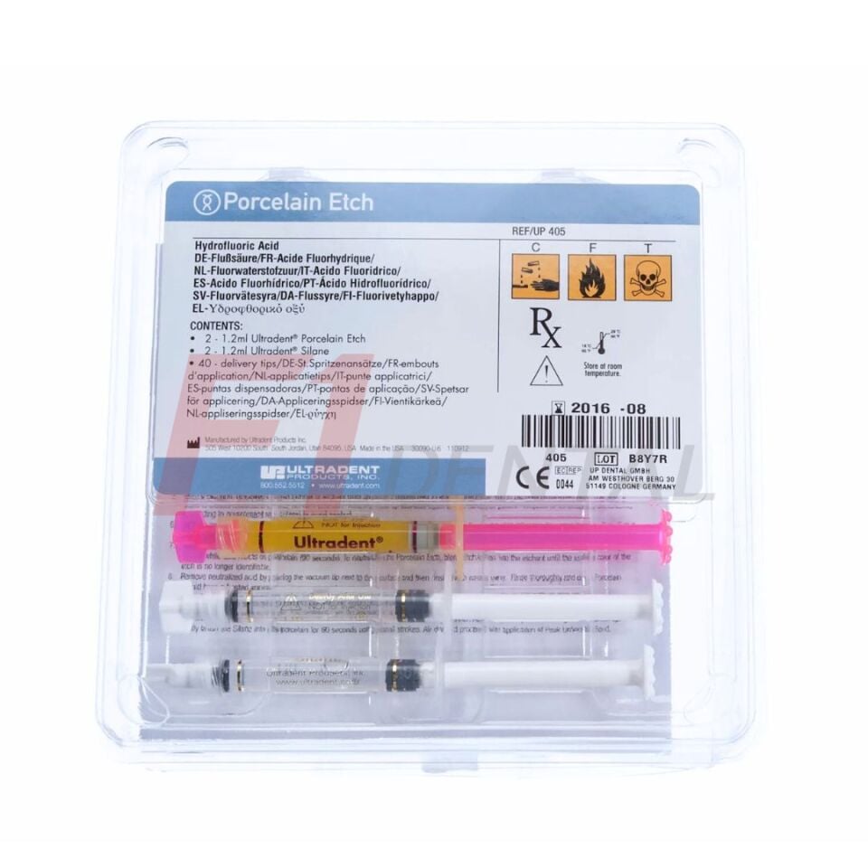 Ultradent Porselen Asiti ve Silan Seti