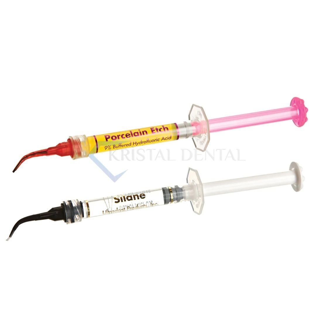 Ultradent Porselen Asiti ve Silan 2'li Mini Kit