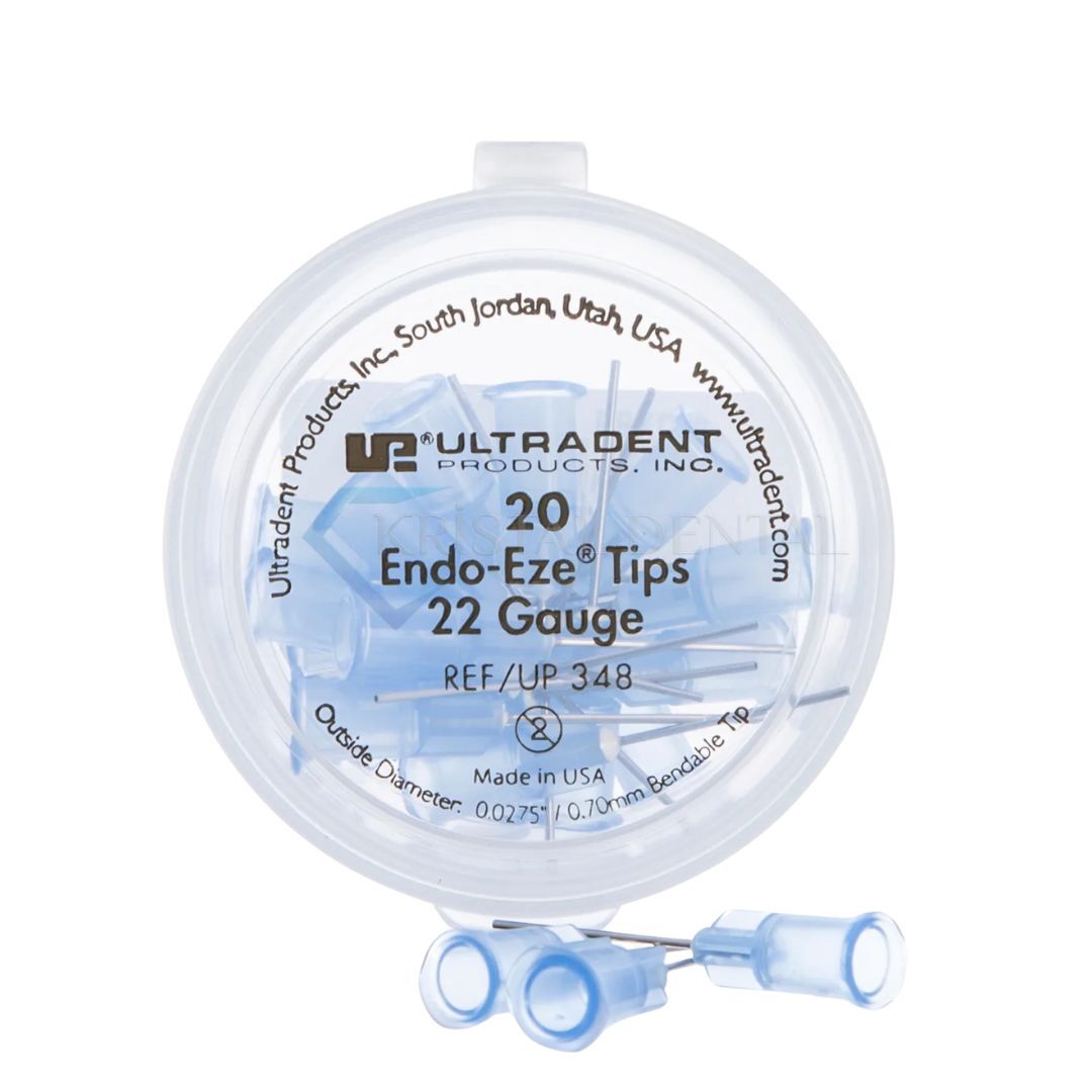 Ultradent Endo Eze Irrigatör İrrigasyon İğnesi 20 Adet 22 ga