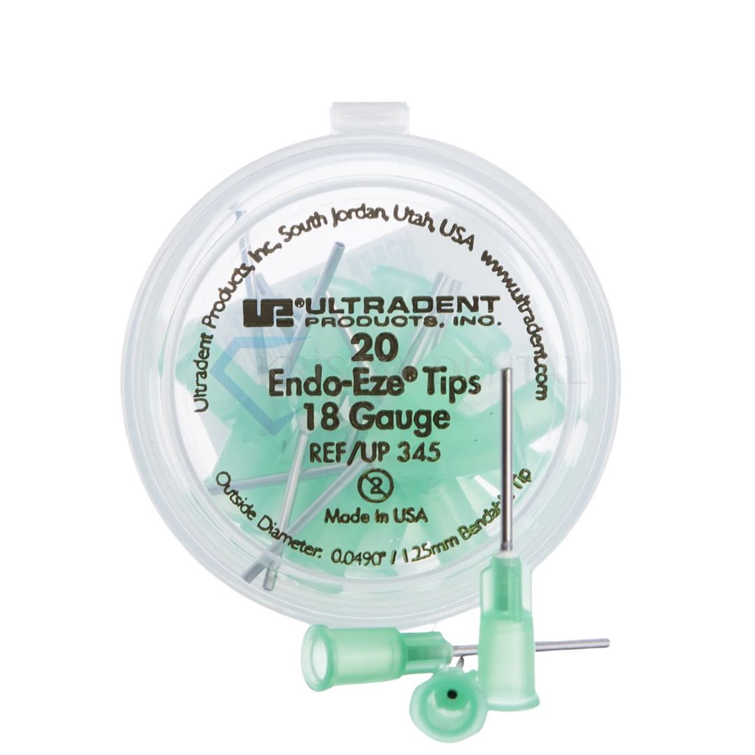 Ultradent Endo Eze Irrigatör İrrigasyon İğnesi 20 Adet 18 ga