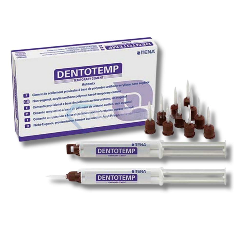 İtena Dentotemp İmplant Automix (Uzun Süreli Geçici Rezin Siman) 2 x 6 gr (2'li)