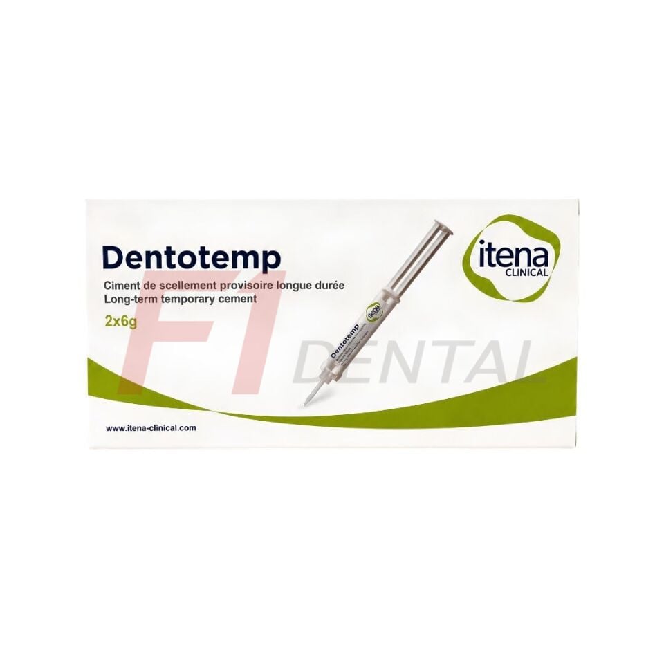 İtena Dentotemp İmplant Automix (Uzun Süreli Geçici Rezin Siman) 2 x 6 gr (2'li)