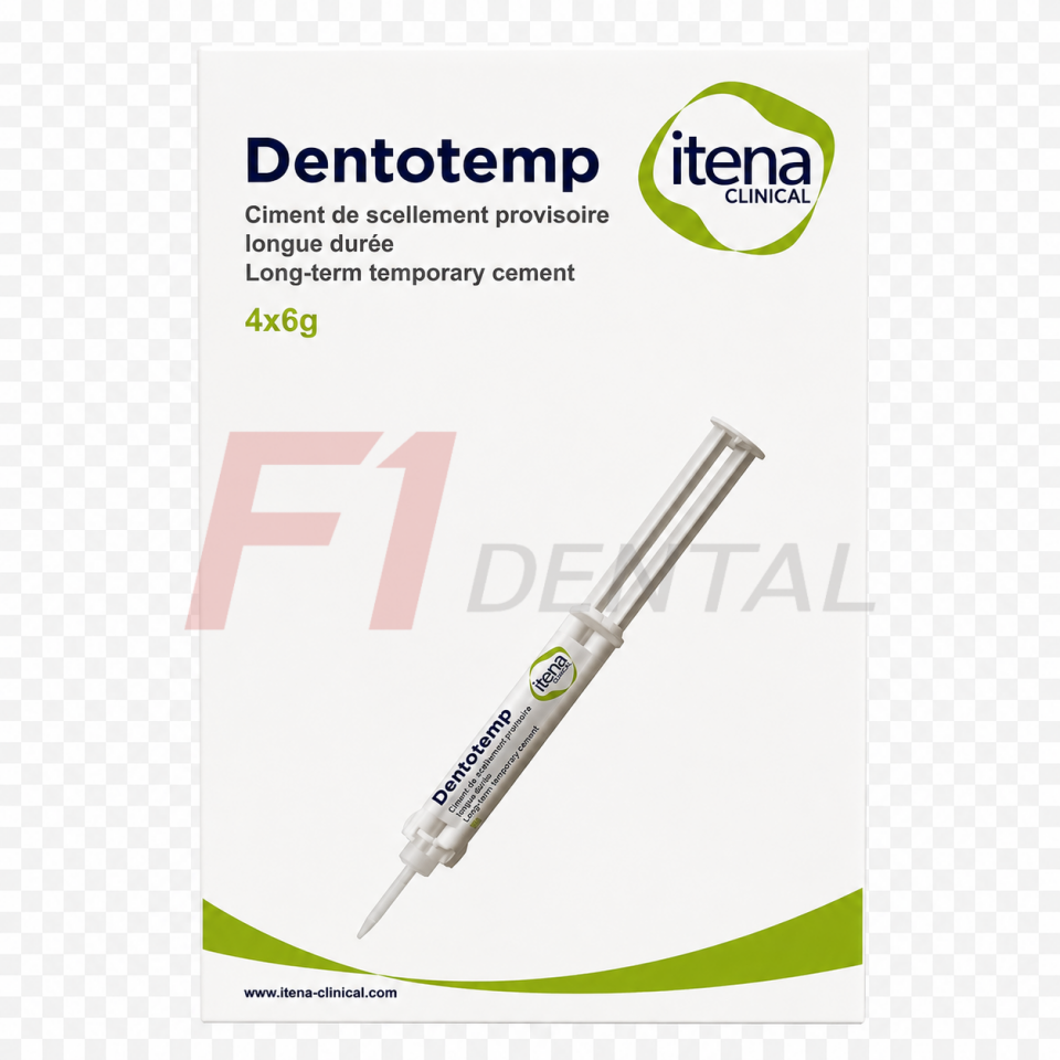 İtena Dentotemp İmplant Automix (Uzun Süreli Geçici Rezin Siman) 4 x 6 gr (4'lü)