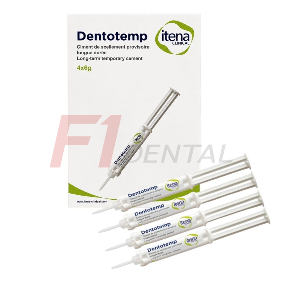 İtena Dentotemp İmplant Automix (Uzun Süreli Geçici Rezin Siman) 4 x 6 gr (4'lü)