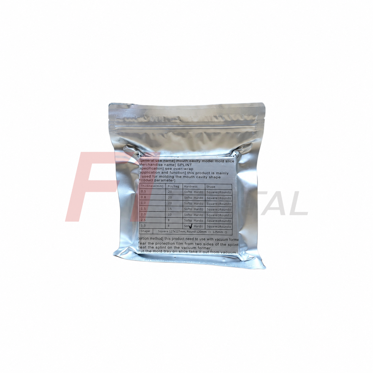 Şeffaf Plak - Yumuşak 1.5mm
