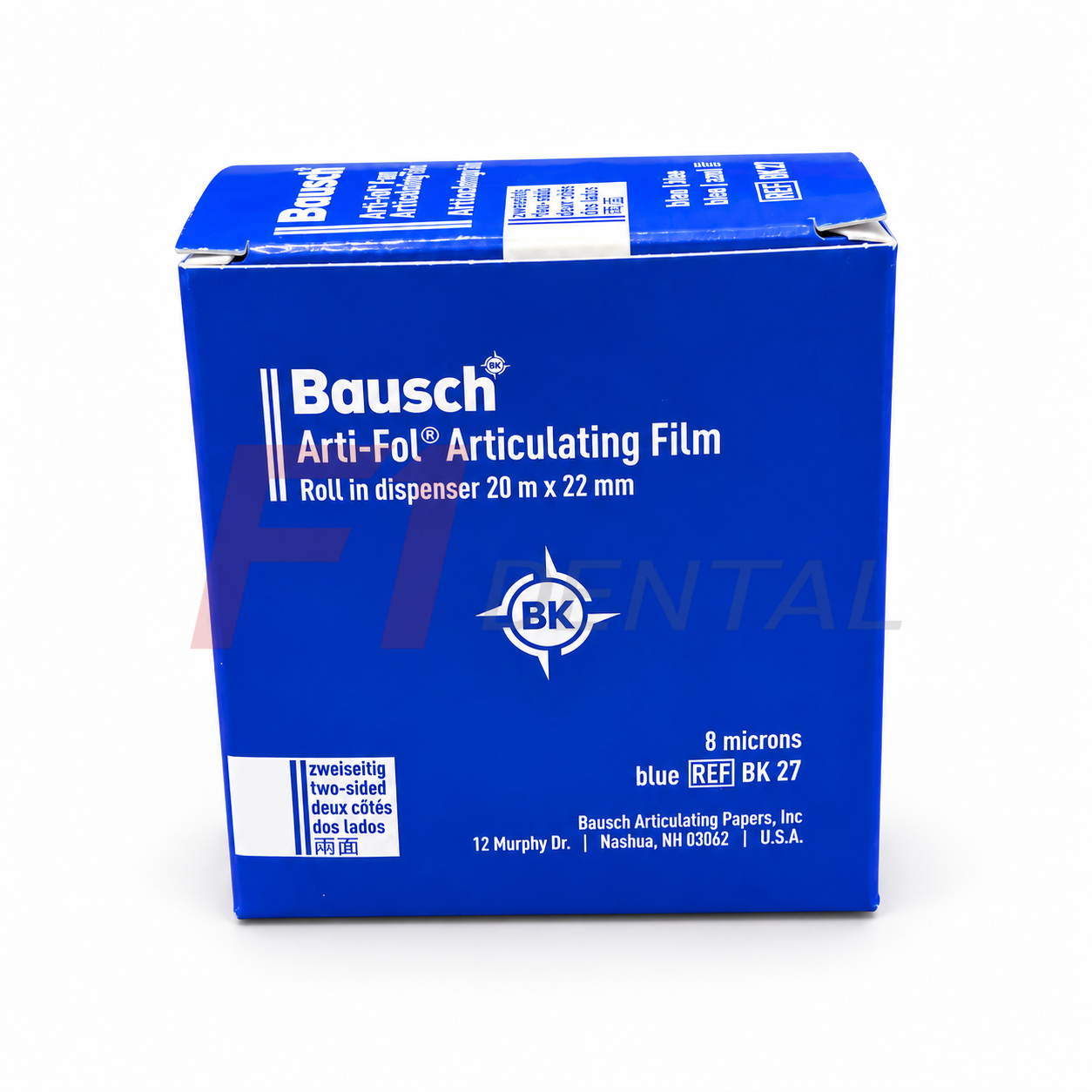 Bausch Arti-Fol Artikülasyon Kağıdı Mavi BK27