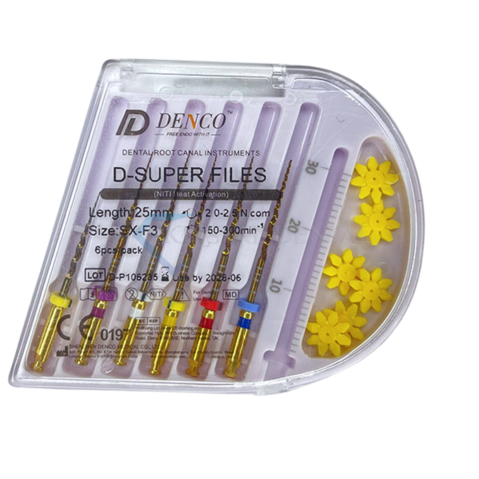 Denco D-Super Files Gold Kanal Eğesi (F Serisi)
