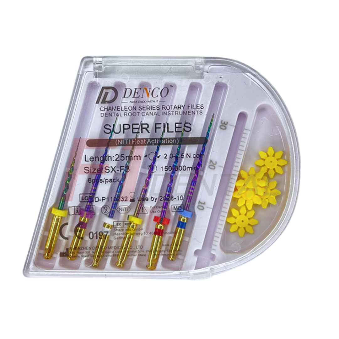 Denco Super Files III Blue Kanal Eğesi (F Serisi)