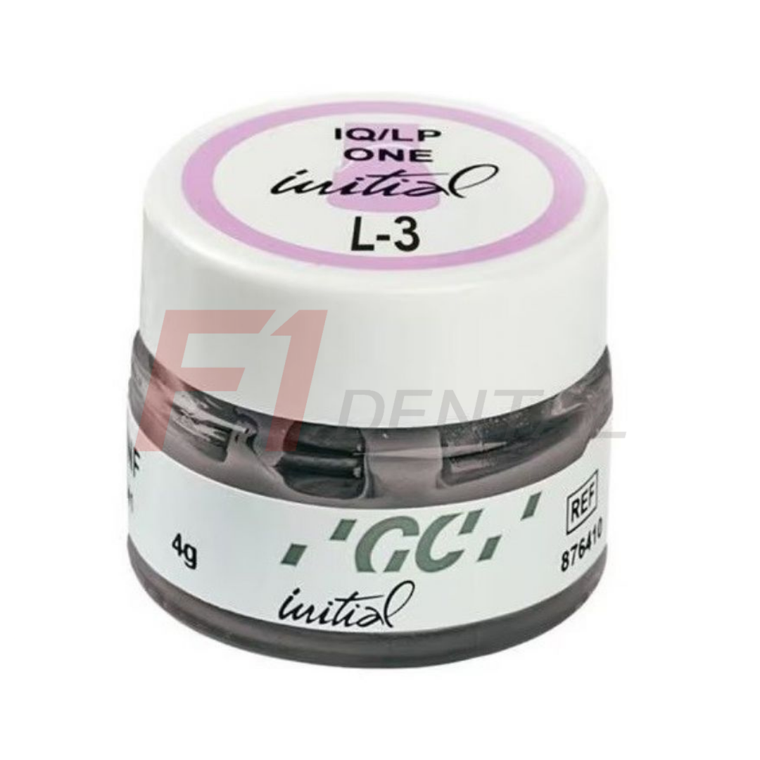 GC Initial IQ Lustre Pastes ONE Enamel Effect Shade 4g L-3 Light Grey