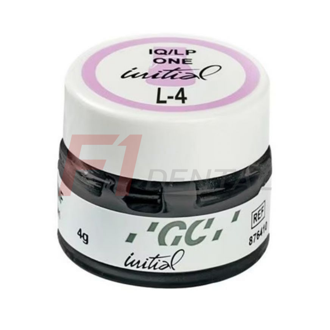 GC Initial IQ Lustre Pastes ONE Enamel Effect Shade 4g L-4 Dark Grey