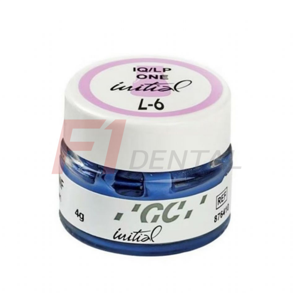 GC Initial IQ Lustre Pastes ONE Enamel Effect Shade 4g L-6 Dark Blue