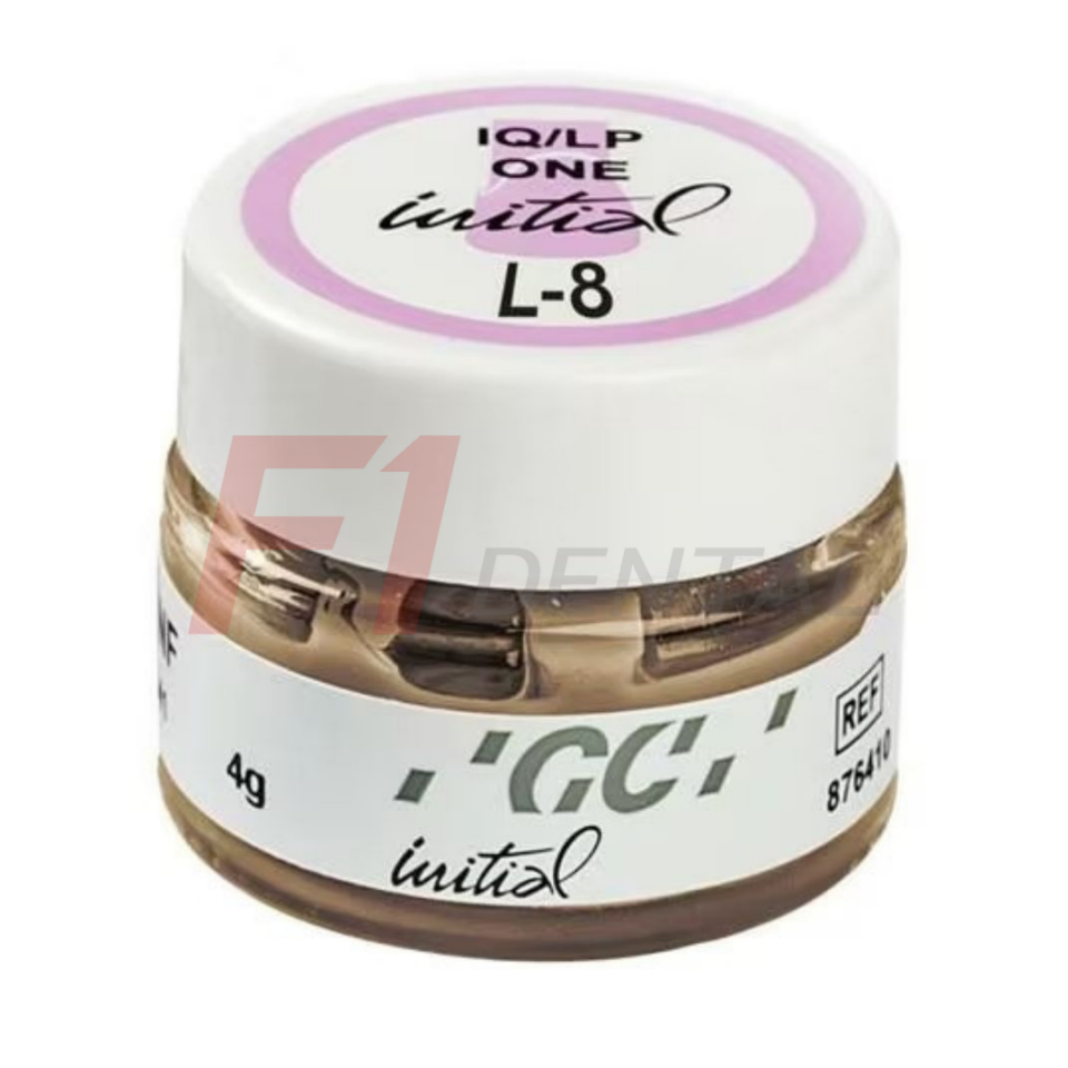 GC Initial IQ Lustre Pastes ONE Enamel Effect Shade 4g L-8 Olive