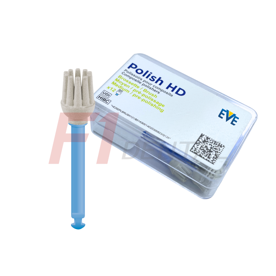 Eve Polish HD Kompozit Parlatıcı 12'li - Brush Medium By Itena