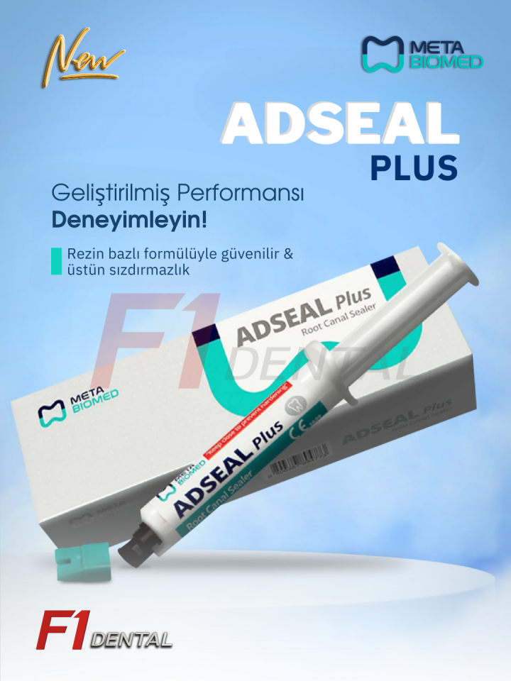 Meta Biomed Adseal Plus Rezin Bazlı Kanal Dolgu Patı