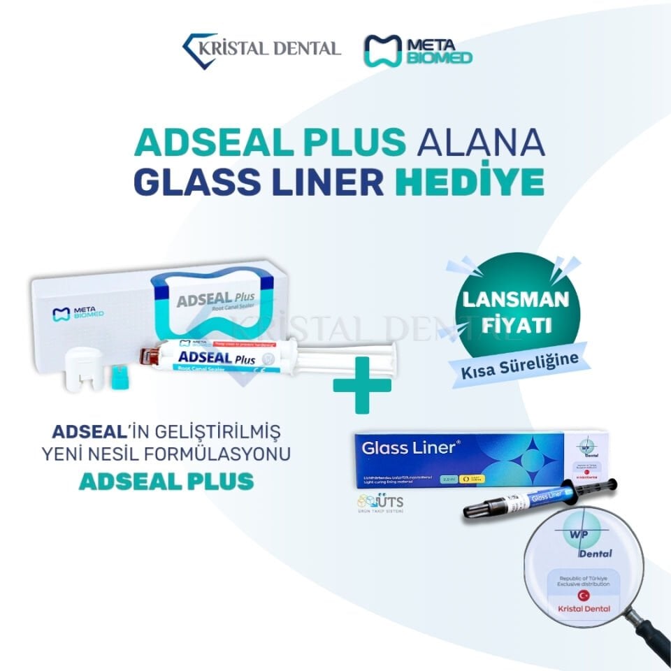 Meta Biomed Adseal Plus Rezin Bazlı Kanal Dolgu Patı