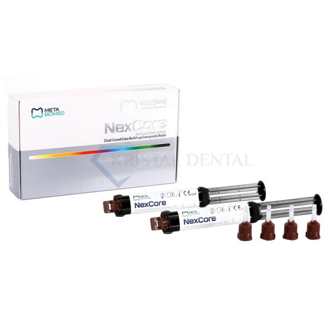 Meta Biomed Nexcore Dual-Cured Core Build-Up Kompozit