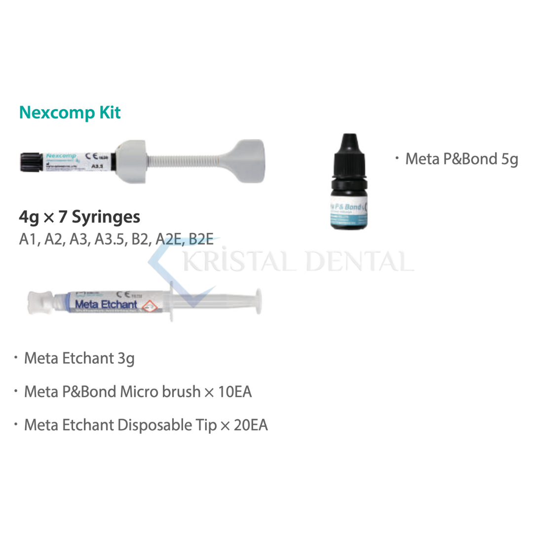 Meta Biomed Nexcomp Set - Nano Hibrit Kompozit