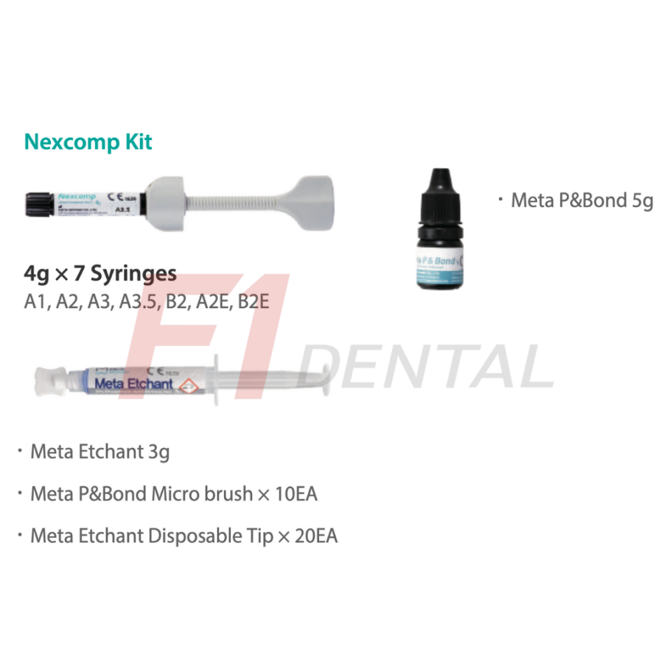 Meta Biomed Nexcomp Set - Nano Hibrit Kompozit