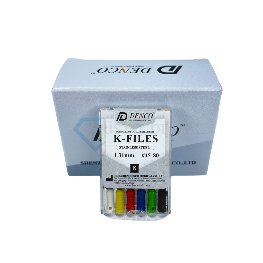Denco K-Files El Eğesi 31mm - Asorti 45/80