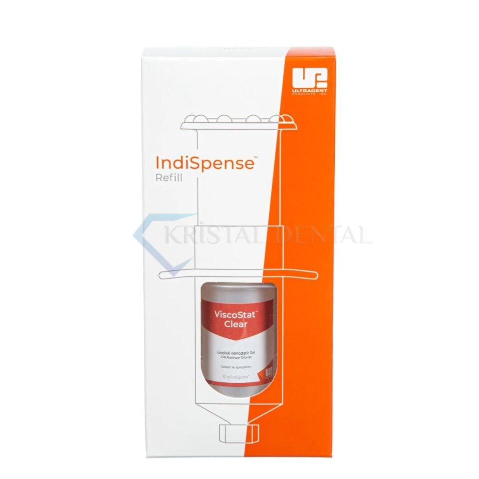 Ultradent ViscoStat Clear %25 Alüminyum Klorür Dento-Infusor Indispense Kit - Kanama Durdurucu