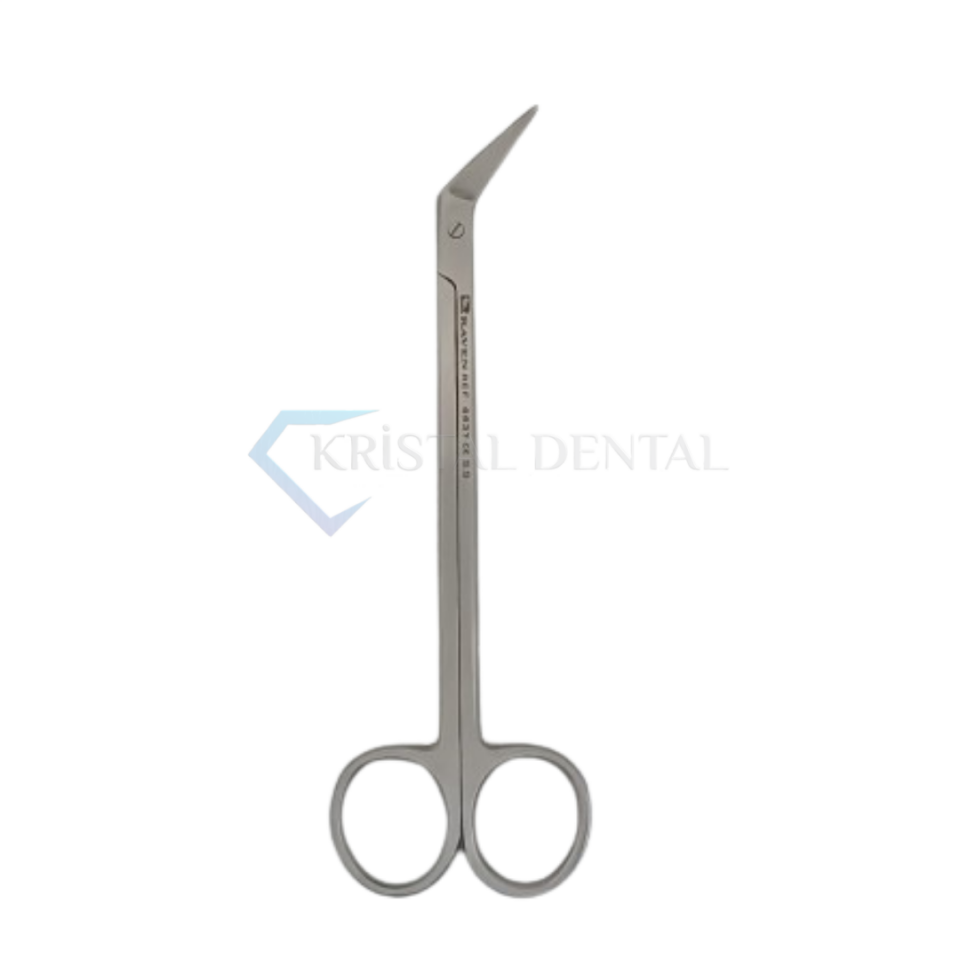 Eğri Lokin Makas / Lokin Curved Serrated Scissor 160 mm