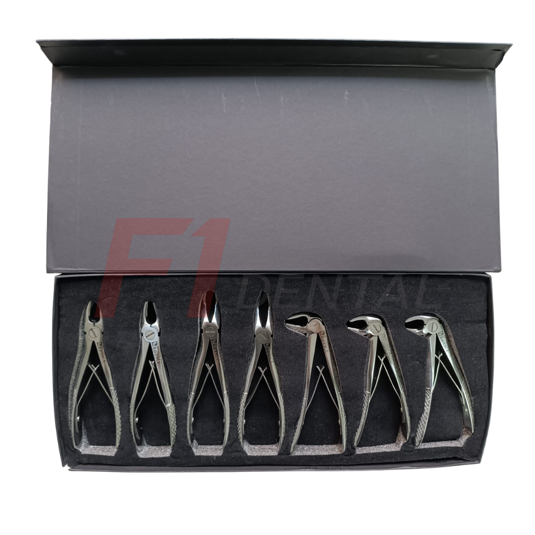 7'lİ Çocuk Davye Takımı (yaylı model) / Forceps Children Set 7 Pcs